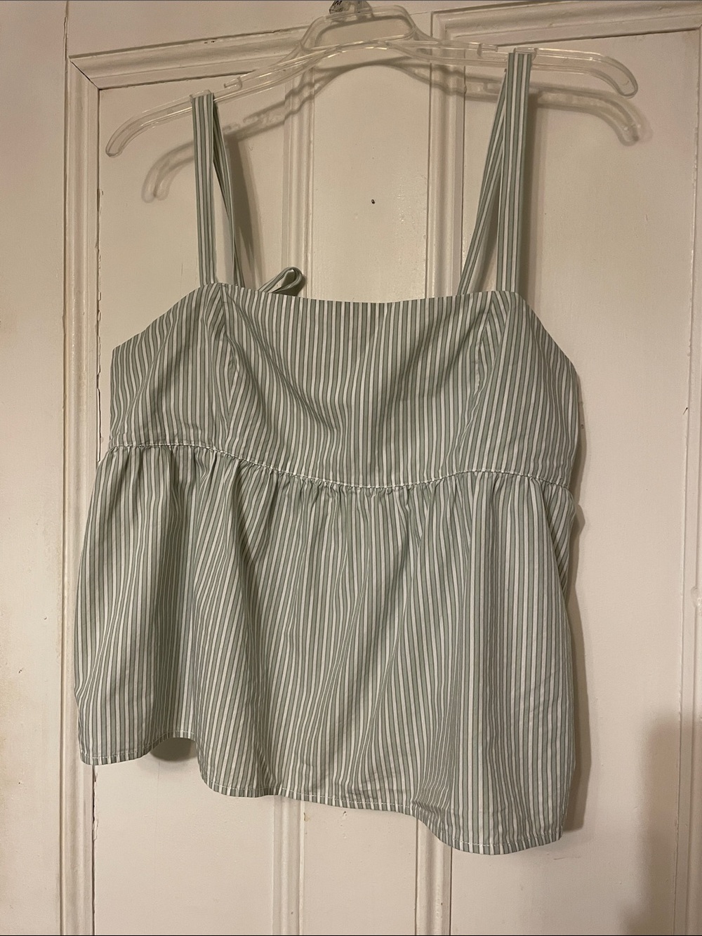 Jcrew Tie-Strap Peplum Tank Top
